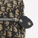 Christian Dior Trotter Canvas Hand Bag Navy Silver Auth 144464-10