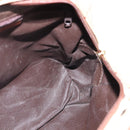 BURBERRY Nova Check Backpack PVC Beige Gold Auth 144466-18