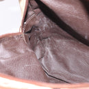 BURBERRY Nova Check Backpack PVC Beige Gold Auth 144466-19