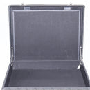 Christian Dior Honeycomb Canvas Attache case Trunk Black Auth 144467-20