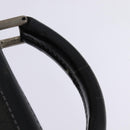 Christian Dior Honeycomb Canvas Attache case Trunk Black Auth 144467-8