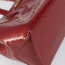 LOUIS VUITTON Monogram Vernis Wilshire PM Bag Pomme D'amour M93642 Auth 144468-11