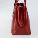 LOUIS VUITTON Monogram Vernis Wilshire PM Bag Pomme D'amour M93642 Auth 144468-4