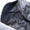 PRADA Shoulder Bag Nylon Black Silver Auth 144476-20