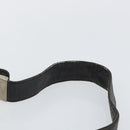 PRADA Shoulder Bag Nylon Black Silver Auth 144476-8