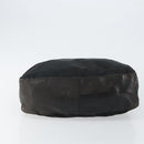 PRADA Shoulder Bag Nylon Black Silver Auth 144476-5