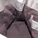 Chloe Kerala Hand Bag Leather Champagne Gold Auth 144479-19