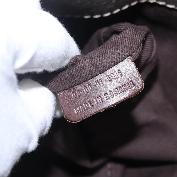 Chloe Kerala Hand Bag Leather Champagne Gold Auth 144479