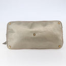 Chloe Kerala Hand Bag Leather Champagne Gold Auth 144479-9