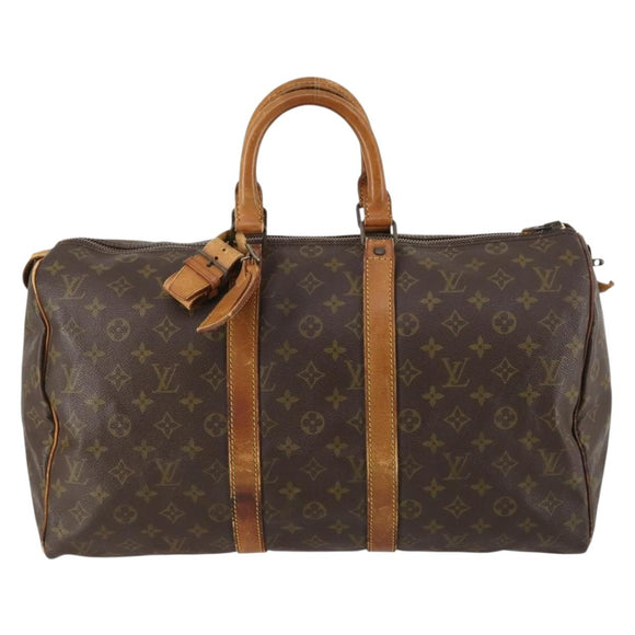 LOUIS VUITTON Monogram Keepall 45 Boston Bag Vintage M41428 LV Auth 144482