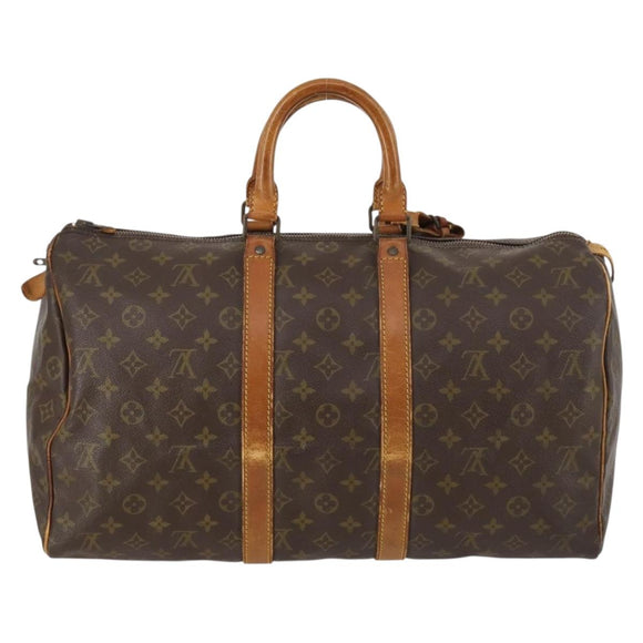 LOUIS VUITTON Monogram Keepall 45 Boston Bag Vintage M41428 LV Auth 144482