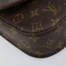 LOUIS VUITTON Monogram Saint Cloud MM Shoulder Bag M51243 LV Auth 144486-15