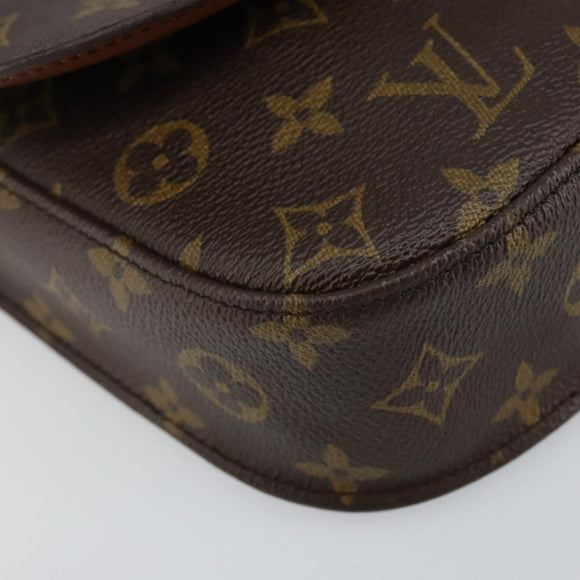 LOUIS VUITTON Monogram Saint Cloud MM Shoulder Bag M51243 LV Auth 144486