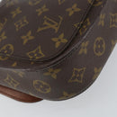 LOUIS VUITTON Monogram Saint Cloud MM Shoulder Bag M51243 LV Auth 144486-17