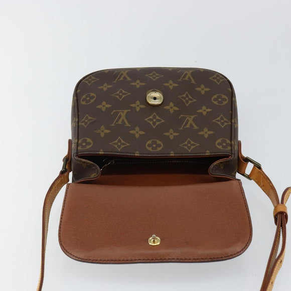 LOUIS VUITTON Monogram Saint Cloud MM Shoulder Bag M51243 LV Auth 144486