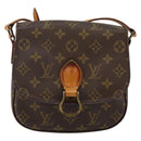 LOUIS VUITTON Monogram Saint Cloud MM Shoulder Bag M51243 LV Auth 144486-13