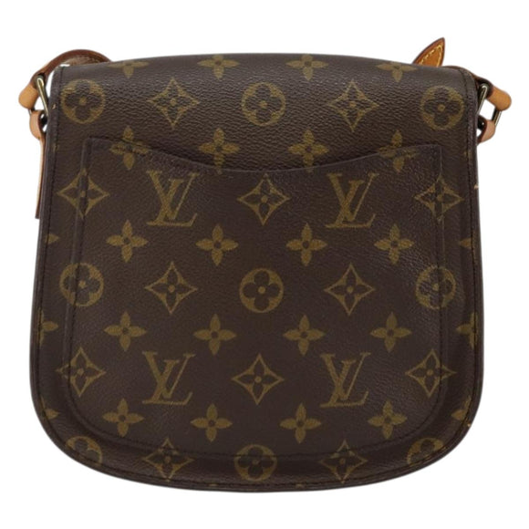 LOUIS VUITTON Monogram Saint Cloud MM Shoulder Bag M51243 LV Auth 144486