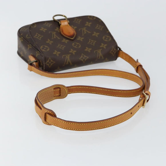 LOUIS VUITTON Monogram Saint Cloud MM Shoulder Bag M51243 LV Auth 144486
