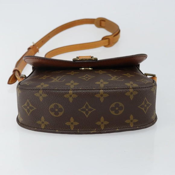 LOUIS VUITTON Monogram Saint Cloud MM Shoulder Bag M51243 LV Auth 144486