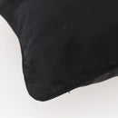 PRADA Shoulder Bag Nylon Black Silver Auth 144491-13