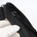 PRADA Shoulder Bag Nylon Black Silver Auth 144491-10