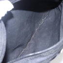 PRADA Shoulder Bag Nylon Black Silver Auth 144491-18