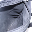 PRADA Shoulder Bag Nylon Black Silver Auth 144491-19