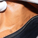 Chloe Betty Shoulder Bag Leather Brown Silver gold Auth 144492-17