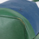 LOUIS VUITTON Epi Noe Shoulder Bag Bicolor Green Blue M44044 LV Auth 144494-9
