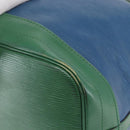 LOUIS VUITTON Epi Noe Shoulder Bag Bicolor Green Blue M44044 LV Auth 144494-15