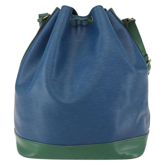 LOUIS VUITTON Epi Noe Shoulder Bag Bicolor Green Blue M44044 LV Auth 144494