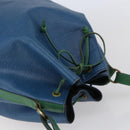 LOUIS VUITTON Epi Noe Shoulder Bag Bicolor Green Blue M44044 LV Auth 144494-6