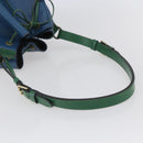 LOUIS VUITTON Epi Noe Shoulder Bag Bicolor Green Blue M44044 LV Auth 144494-7
