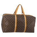 LOUIS VUITTON Monogram Sac Souple 55 Boston Bag M41622 LV Auth 144496-1