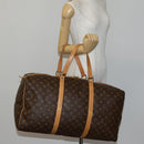 LOUIS VUITTON Monogram Sac Souple 55 Boston Bag M41622 LV Auth 144496-21