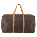 LOUIS VUITTON Monogram Sac Souple 55 Boston Bag M41622 LV Auth 144496-2