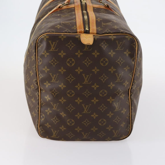 LOUIS VUITTON Monogram Sac Souple 55 Boston Bag M41622 LV Auth 144496