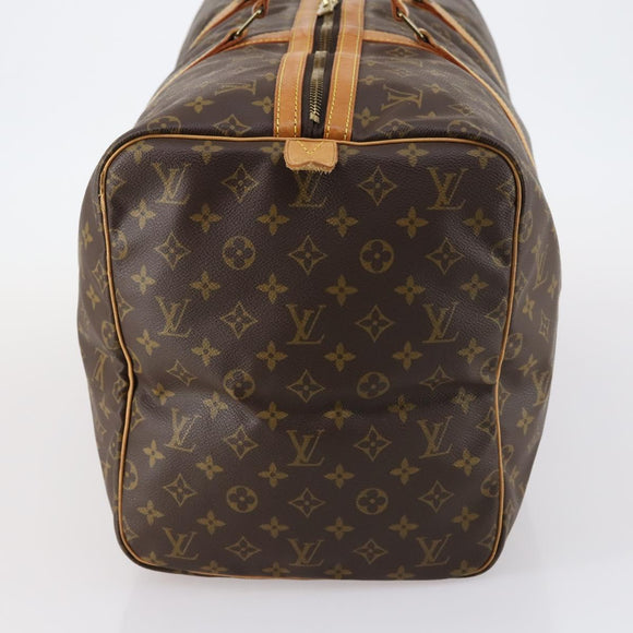 LOUIS VUITTON Monogram Sac Souple 55 Boston Bag M41622 LV Auth 144496
