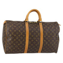 LOUIS VUITTON Monogram Keepall 50 Boston Bag M41426 LV Auth 144497-1