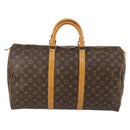 LOUIS VUITTON Monogram Keepall 50 Boston Bag M41426 LV Auth 144497-2