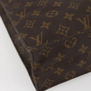 LOUIS VUITTON Monogram Sac Plat Hand Bag M51140 LV Auth 144500-9