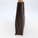 LOUIS VUITTON Monogram Sac Plat Hand Bag M51140 LV Auth 144500-4