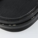 LOUIS VUITTON Epi Jeune Fille MM Shoulder Bag Black M52152 LV Auth 144505-15