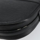 LOUIS VUITTON Epi Jeune Fille MM Umhängetasche Schwarz M52152 LV Auth 144505A-16
