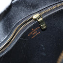 LOUIS VUITTON Epi Jeune Fille MM Shoulder Bag Black M52152 LV Auth 144505-19