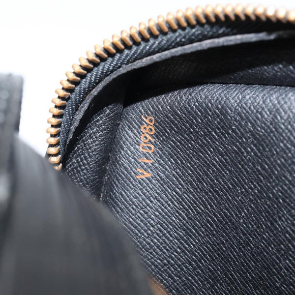 LOUIS VUITTON Epi Jeune Fille MM Shoulder Bag Black M52152 LV Auth 144505