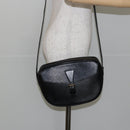LOUIS VUITTON Epi Jeune Fille MM Shoulder Bag Black M52152 LV Auth 144505-23