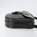 LOUIS VUITTON Epi Jeune Fille MM Umhängetasche Schwarz M52152 LV Auth 144505A-3