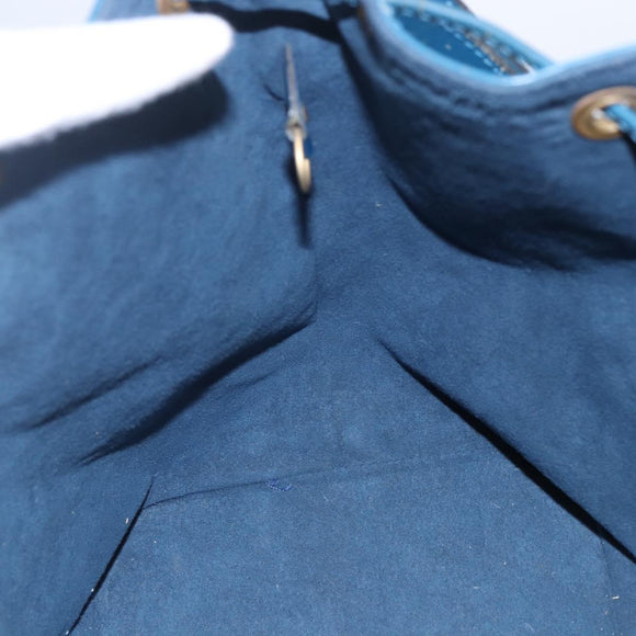 LOUIS VUITTON Epi Petit Noe Shoulder Bag Blue M44105 LV Auth 144506