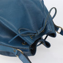 LOUIS VUITTON Epi Petit Noe Shoulder Bag Blue M44105 LV Auth 144506-6